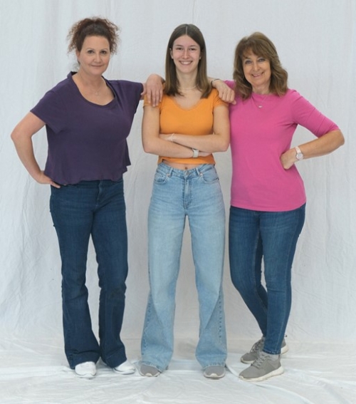 Trainerinnen Sandra Thielmann, Julia Nikolaus und Petra Nikolaus